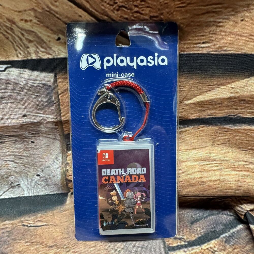 Death Road to Canada Nintendo Switch Mini Game Case Keychain Playasia Official